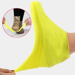 Waterproof Silicone Shoe Covers Reusable Non-Slip Wear-Resistant Rain Shoe Covers Protector Anti-Slip Boot For Outdoor Rainy Day