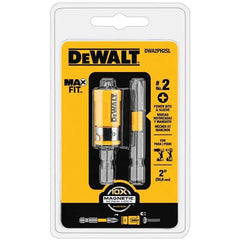 DEWALT Power Bit and Sleeve Set Max Fit Phillips #2 S X 2" L S2 Tool Steel 3PK Drill Driver Tool Accessories