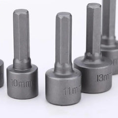 Hex Sockets Sleeve 9pcs/set 5mm-13mm Nozzles Nut Driver Set Screwdriver Bits Sets Tools Socket Wrenches