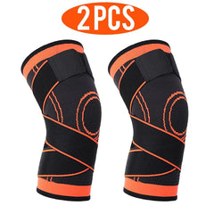 Worthdefence 1/2 PCS Knee Pads Braces Sports Support Kneepad Men Women for Arthritis Joints Protector Fitness Compression Sleeve