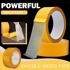 Double Sided Tape Heavy Duty Translucent Mesh Waterproof Traceless Powerful Grid Carpet Adhesive Tape