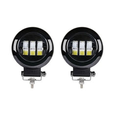 5 inch square round 30W work light Wrangler off-road vehicle motorcycle light LED spotlight fog light