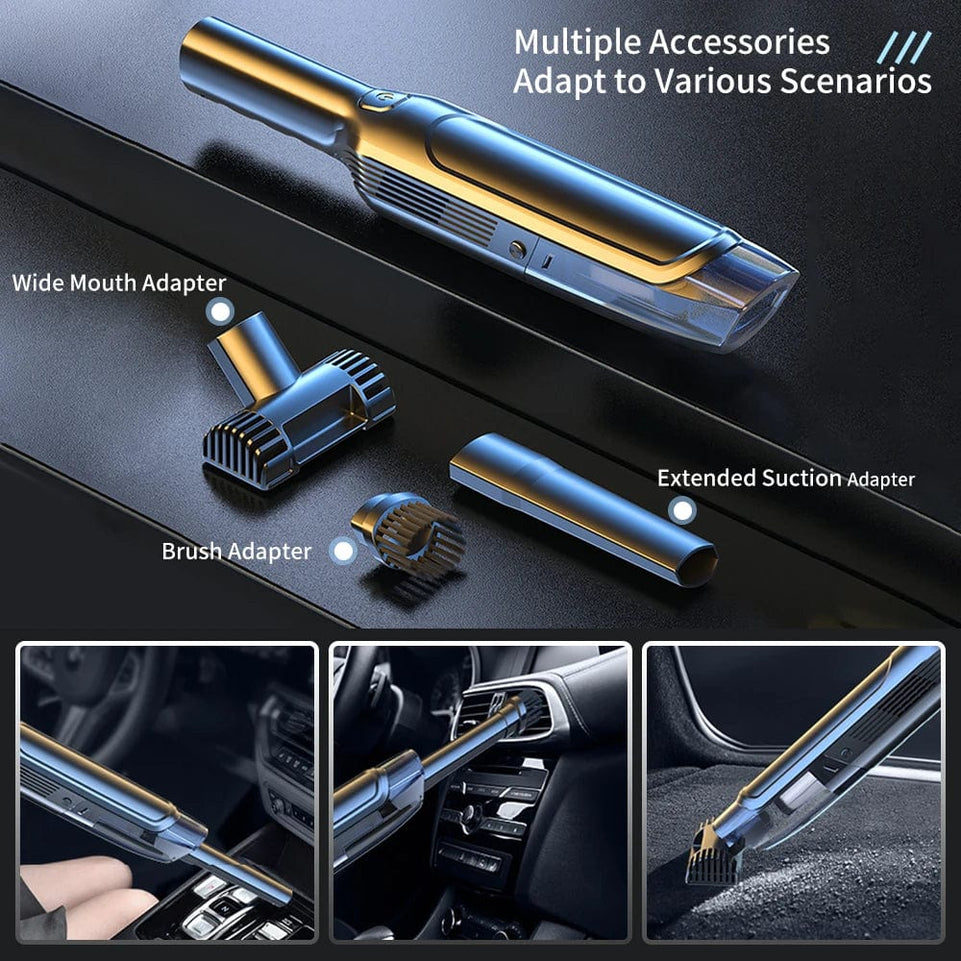 Car Vacuum Cleaner Powerful Wireless Handheld Cleaning Machine Portable Vacuum Cleaner  for Car Home Computer Keyboard