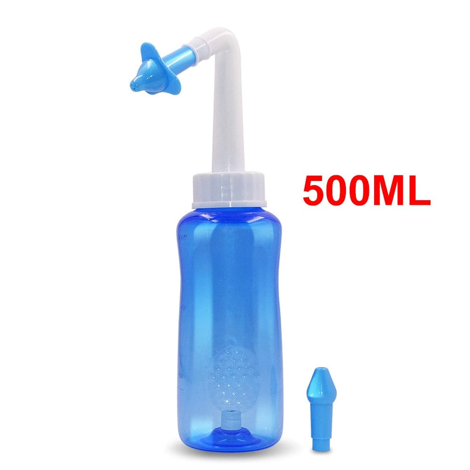 Adults Children Nasal Wash Cleaner Sinusite Nose Protector Cleans Moistens Child Adult Avoid Allergic Rhinitis Neti Pot 500ML