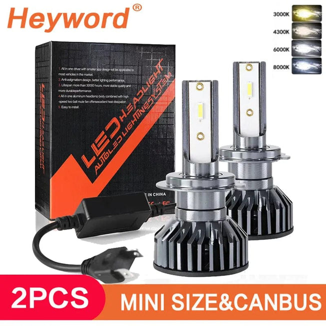 Car LED Headlight 26000lm 160W 1860 CSP chip 3000k/4300k/6000k/8000k  h4 h7 h1 LED headlights 9005 H7 h11 led light