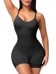 Open Crotch Bodysuit Shape wear Jumpsuit Body Shaper Compress Tummy Control Shapers Spandex Elastic Shape Seamless Smooth