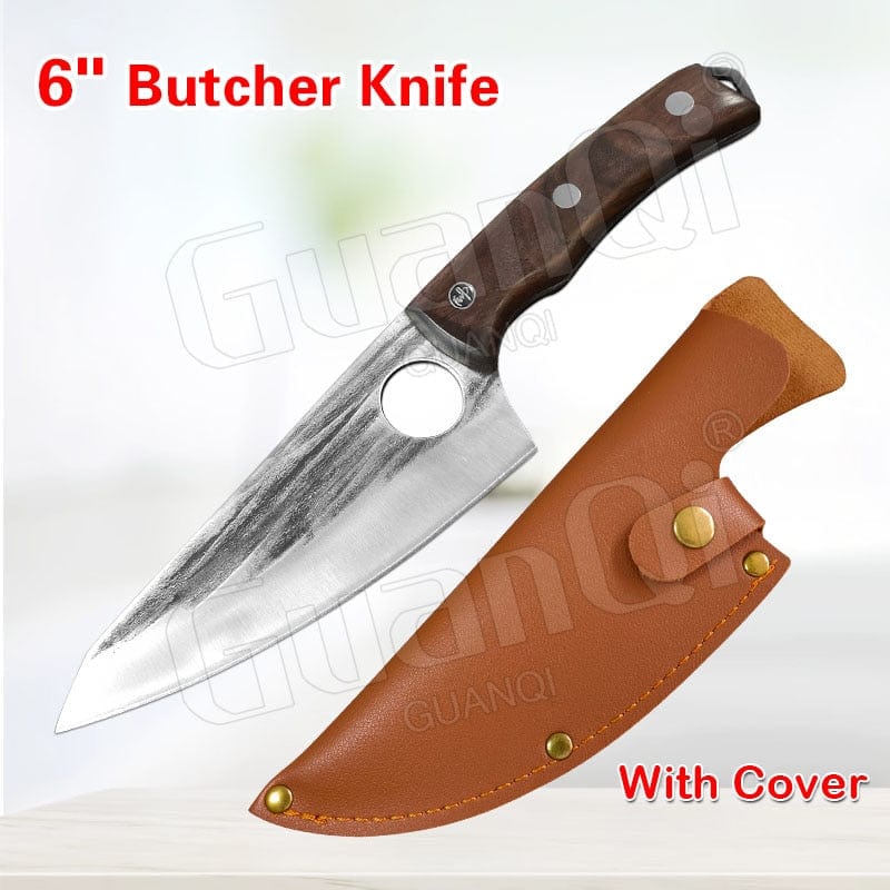 Fish Filleting Knife Stainless Steel Boning Knife Handmade Fishing Knife Kitchen Meat Cleaver Camping Cutter Chef Knives - Wowza