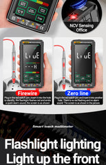 ANENG 683 Smart Multimeter High-end Touch 6000 Counts Multimetro Test Rechargeable Multitester AC/DC Voltage Tester Current Tool