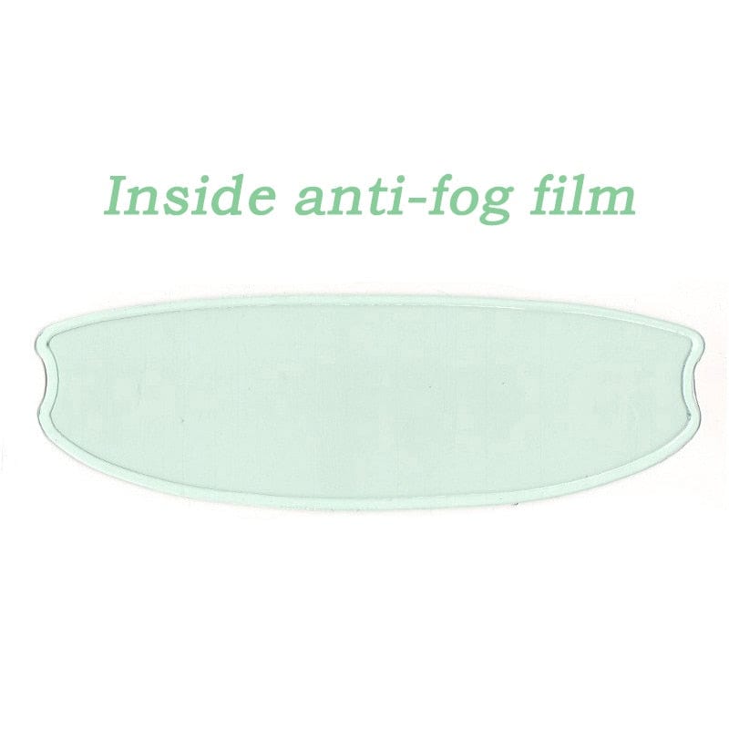 Universal Motorcycle Helmet Anti-fog Film and Rainproof Film Durable Nano Coating Sticker Film Helmet Accessories