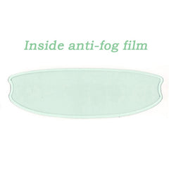 Universal Motorcycle Helmet Anti-fog Film and Rainproof Film Durable Nano Coating Sticker Film Helmet Accessories