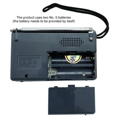 Radio AM FM Battery Operated Portable Radio Best Reception Longest Lasting For Emergency Hurricane Running Walking Home