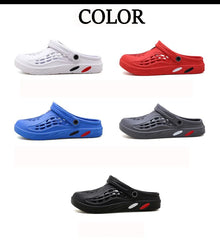 Men Sandals Light EVA Men's Casual Shoes Hole Shoes Clogs Lovers Home Garden Outdoor Male Beach Flat Slippers Big Size 49