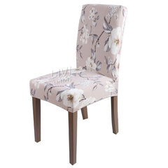 Printed Stretch Chair Cover Big Elastic Seat Chair Covers Office Chair Slipcovers Restaurant Banquet Hotel Home Decoration