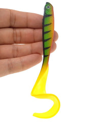 Fishing Lure 125mm 5.5g Swimbait Shad T-Tail Soft Bait Artificial Silicone Lures Bass Pike Fishing Jigging Wobblers