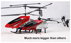 Rc Helicopter With Remote Control Extra Durable Big Plane Toy For Kids Drone Model Outdoor 3.5CH 80cm Aircraft Large Helicoptero