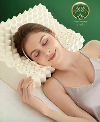 Thailand Latex Pillow For Neck Pain Protect Vertebrae Health Care Orthopedic Massage Pillows For Sleeping For Bedroom