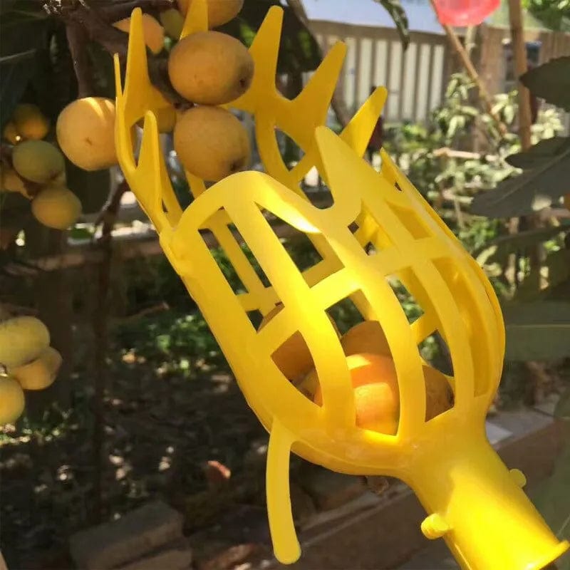 Telescopic Fruit Picker Basket Head Garden Tools Deep Convenient Fruit Catcher Apple Peach Picking