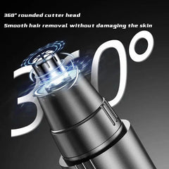 Electric Nose Hair Trimmer For Men And Women Available With Low Noise High Torque High Speed Motor Washable Nasal Hair