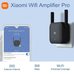 Wifi Amplifier Pro Router 300M 2.4G Repeater Network Expander Range Extender Roteader Mi Wireless Router Wi-Fi