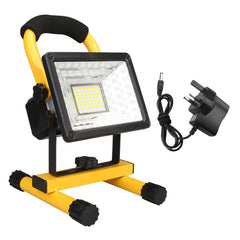 Floodlight 30W LED Portable Rechargeable Waterproof Spotlight Battery Powered Searchlight Outdoor Work Lamp Camping Lantern