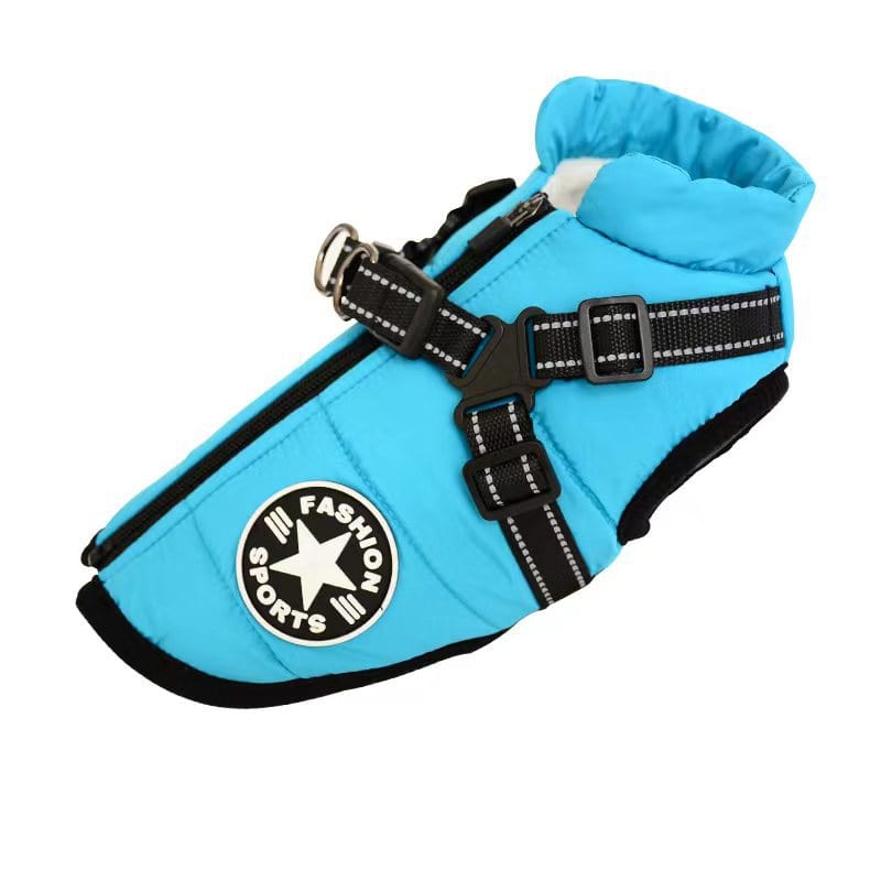 Pet Harness Vest Clothes Puppy Clothing Waterproof Dog Jacket Winter Warm Pet Clothes For Small Dogs Shih Tzu Chihuahua Pug Coat