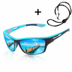 Fashion Classic Square Polarized Sunglasses Men Women Sports Outdoor Beach Fishing Travel Colorful Sun Glasses UV400 Goggles