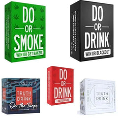 Truth or Drink English Board Games Truth or Drinking Card Games Friends Party Board Game Card Do or Smoke 2-8 Friends Party Game