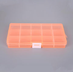 Plastic Jewelry Boxes Plastic Tool Box Adjustable Craft Organizer Storage Beads Bracelet Jewelry Boxes Packaging