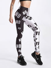 Qickitout 12% Spandex Fashion Cartoon Ice Cream God Horse Skull Digital Printed Legging Womens Star Stretch Pants