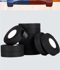 Electrical Tape Heat Resistant Harness Tape Adhesive Cloth Tape Waterproof Tape Insulating Automotive Fabric Cloth Tape 5Pcs