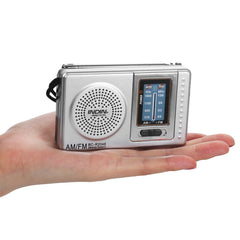 Radio AM FM Battery Operated Portable Radio Best Reception Longest Lasting For Emergency Hurricane Running Walking Home