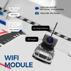 RC Car 6401 With Camera 2K Video 1:64 Mini 2.4G WiFi APP or Remote Control Car FPV View VR Function Toy Cars