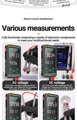 ANENG 683 Smart Multimeter High-end Touch 6000 Counts Multimetro Test Rechargeable Multitester AC/DC Voltage Tester Current Tool