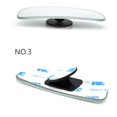 Car Blind Spot Mirrors Car Safety Driving 2pcs HD Frameless Reversing Wide-angle Rear Mirror Rearview Auxiliary Parking