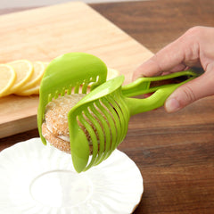 Tomato Cutting tool Steel Kitchen Handheld Orange Lemon Slicer  Clip Fruit Slicer Onion Slicer KitchenItem Cutter Accessorie