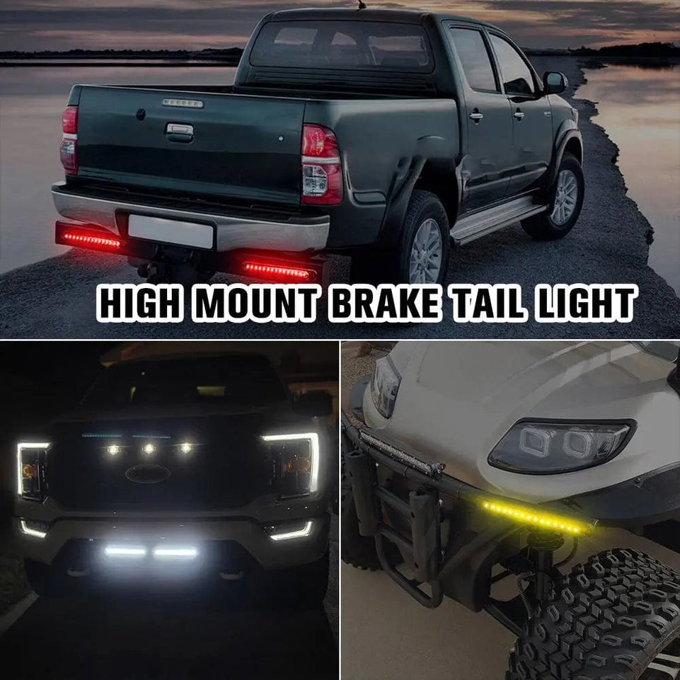 Ultra-thin LED Tail Light 15 LED 24 V 12 V Truck Trailer Side Light Brake Light Red Yellow White For Pickup Truck Taillight