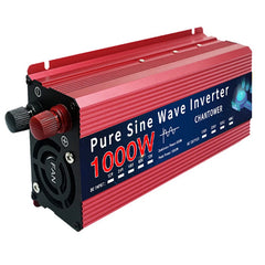 Inverter 12v/24v To 110v/220v Pure Sine Wave Inverter 12v 220v 1000W 1600W DC To AC Portable Auto Converter Car Solor Inverter