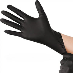 Black Nitrile Gloves Thickened Disposable Gloves for Cleaning Hairdressing  Waterproof Dishwashing Tattoo Gloves