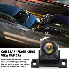 Car Reversing Camera Rear View Camera 1080P Clear Anti-Interference 170 Degree Wide Angle Adjustable Vehicle Small