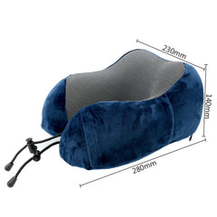 Soft Travel Pillow U Shaped Travel Healthcare Memory Foam Neck Cervical Airplane Pillow Neck Cushion