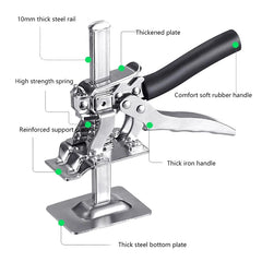 Labor Saving Arm Board Jack Cabinet Lifter Height Locator Adjusting Lifter Multifunctional Anti-Slip Hand Lifting Tool