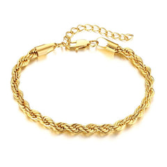 Charm Stainless Steel Snake Chain Bracelet for Women Girls Gold Color Herringbone Link Bracelet Bohemian Jewelry