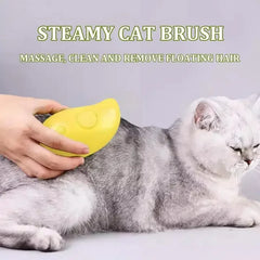 Cat Dog Brush Steam Brush Electric Sprayer for Massage Pet Grooming tool Shedding 3 in 1 Electric Sprays Massage Combs