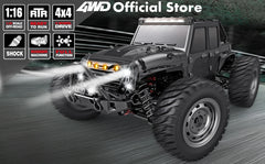 4WD 1:16 80KM/H Super Brushless 50KM/H Brushed RC Car 4x4 Off Road Remote Control High Speed Drift Monster Truck Toy  Kids Adult