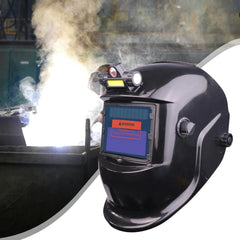 Welding Mask Solar Manual Dimming Welding Helmet Head Mounted with Headlights Solar Powered