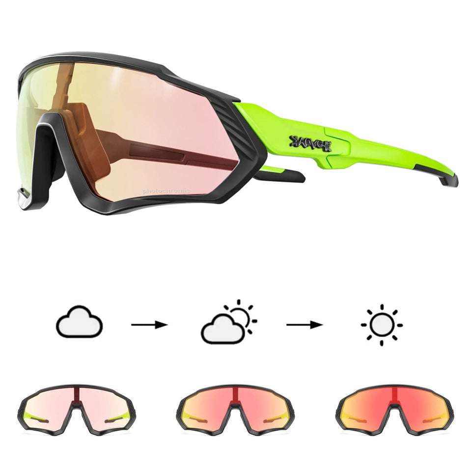 New Red Photochromic Cycling Glasses Gafas Ciclismo Fishing Sport Sunglasses MTB Bike Glasses Fietsbril Goggles Bicycle Eyewear