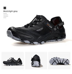 Hiking Shoes for Men Outdoor Man Sneakers Breathable Quick Drying Sports Trekking Beach Barefoot Mens Shoes