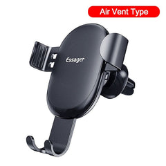 Essager Gravity Car Phone Holder For Samsung Xiaomi Universal Mount Sucker Holder For Phone in Car Mobile Phone Holder Stand