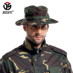 Multicam Tactical Airsoft Sniper Camouflage Bucket Boonie Hats Nepalese Cap SWAT Army Panama Military Accessories Summer Men