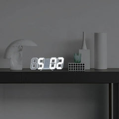 Digital Wall Clock Desk Clock Electronic Alarm Clock Modern Home Decoration Decoration for Bedroom Home Decor Interior Led Table